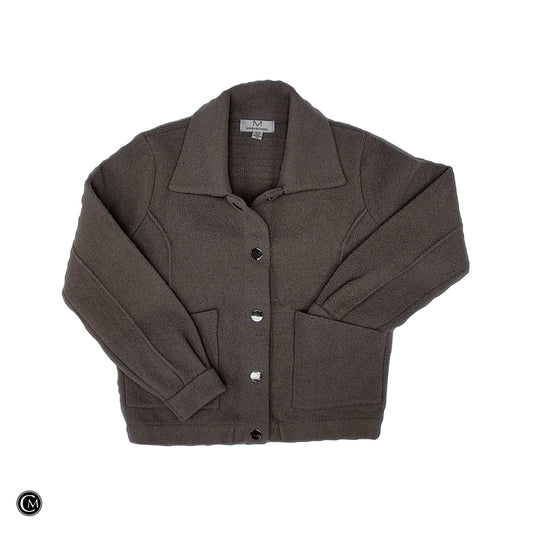 Coat Other By Magaschoni In Taupe, Size: Xs image 1