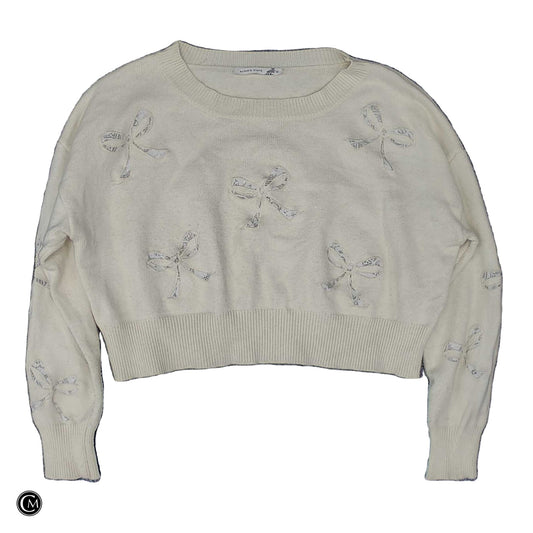 Sweater By Altard State In Cream & White, Size: L image 1