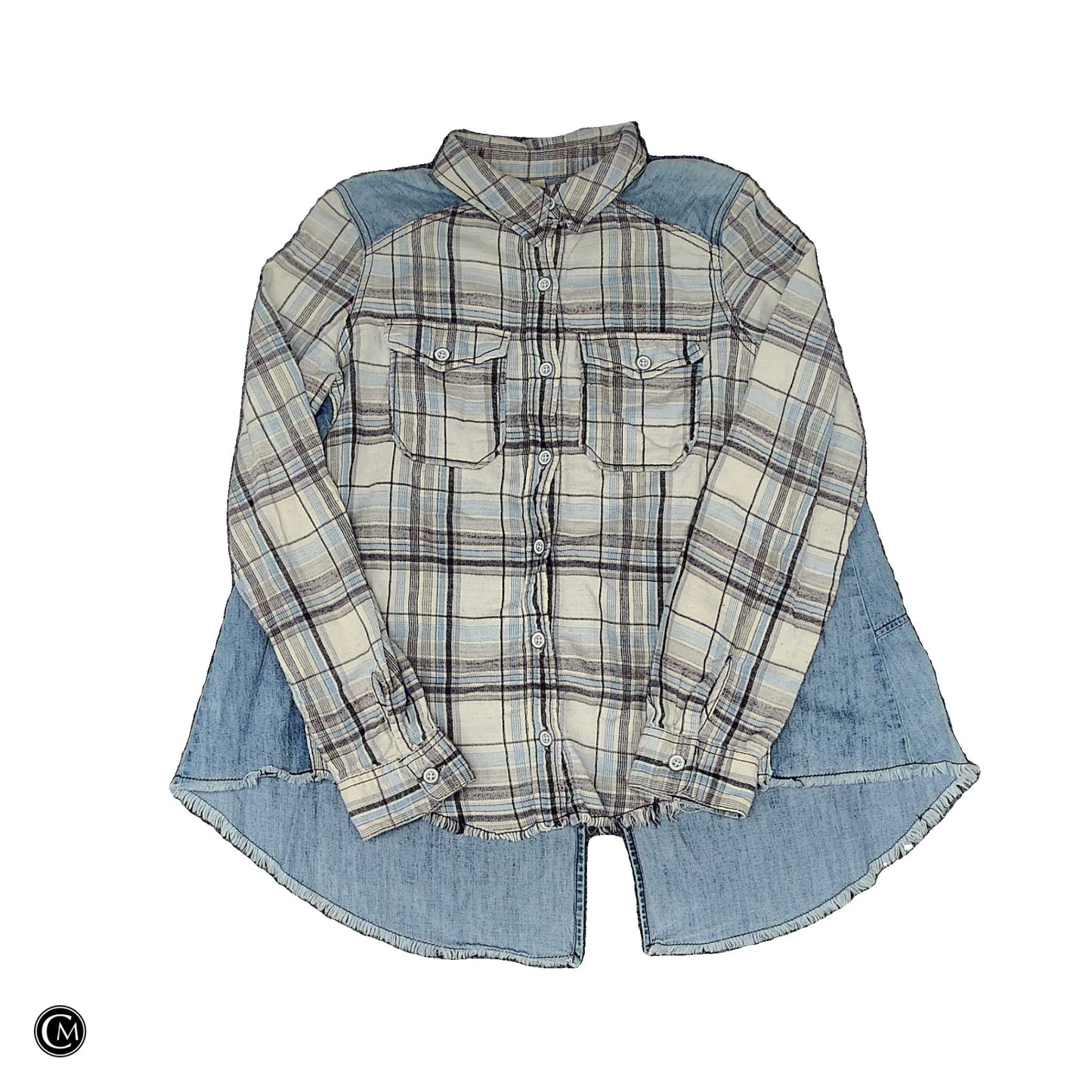 Top Ls By Free People In Blue & Purple, Size: S image 1