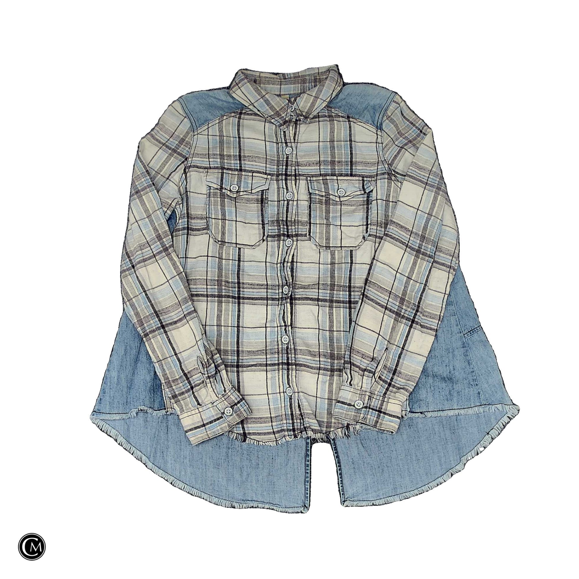 Top Ls By Free People In Blue & Purple, Size: S image 1
