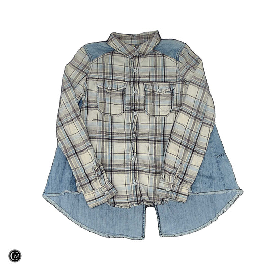 Top Ls By Free People In Blue & Purple, Size: S image 1