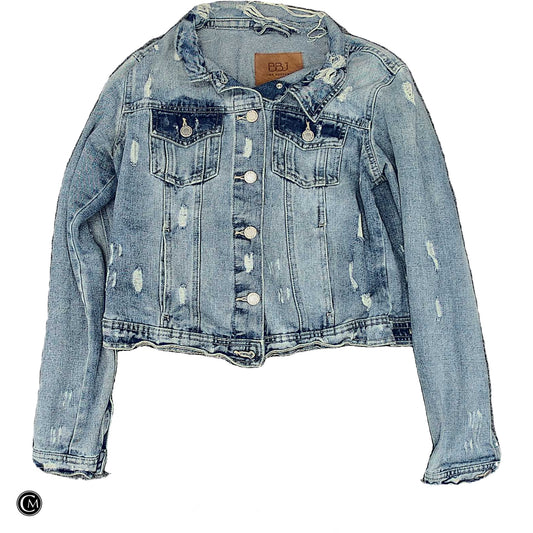 Jacket Denim By Clothes Mentor In Blue Denim, Size: M image 1