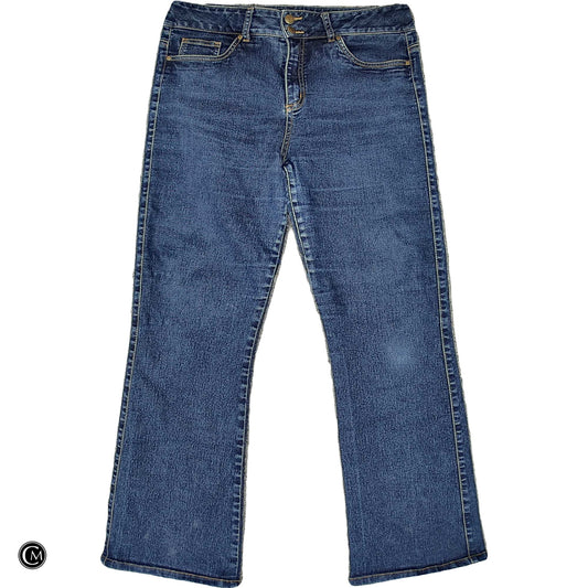 Jeans Boot Cut By Clothes Mentor In Blue Denim, Size: 14 image 1