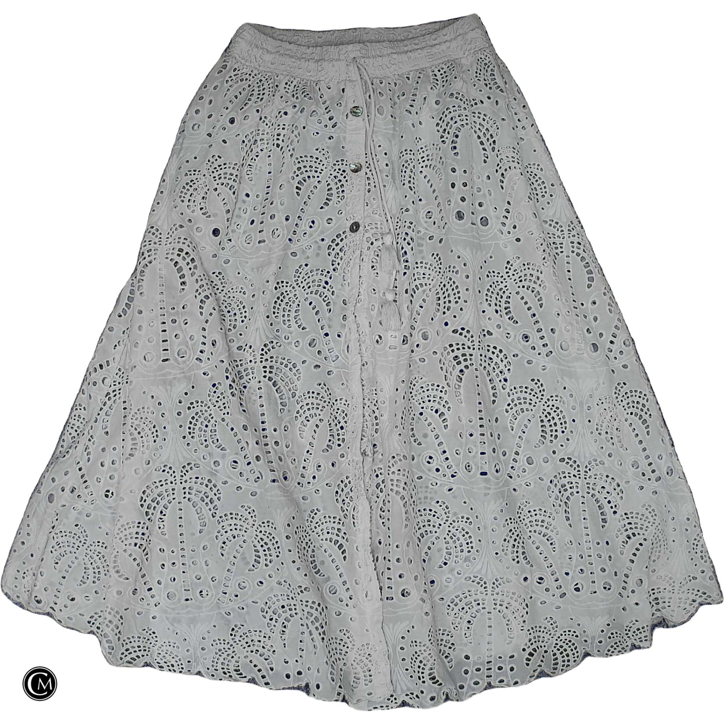 Skirt Designer By Farm Rio In White, Size: Xs image 1