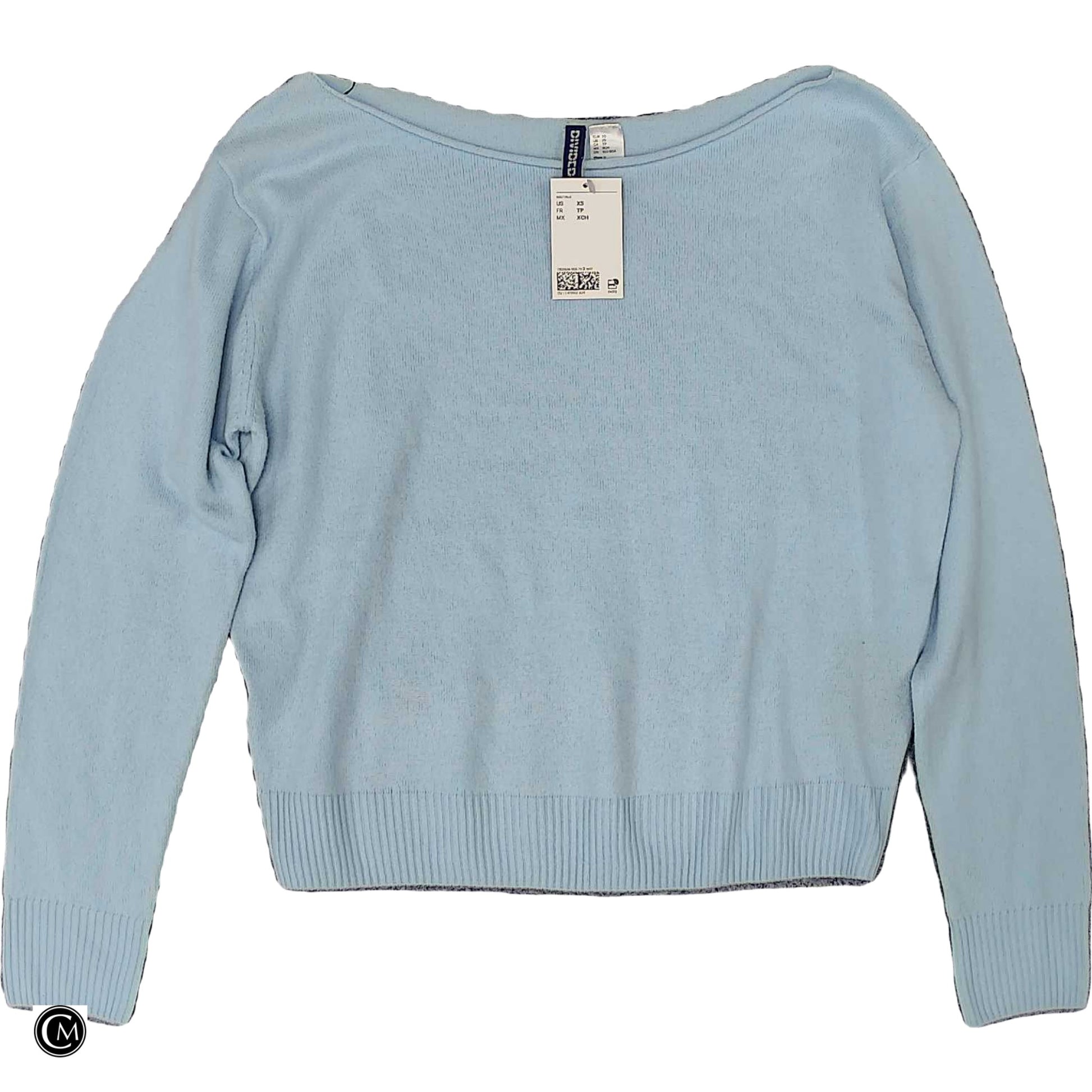 Sweater By Divided In Blue, Size: Xs image 1
