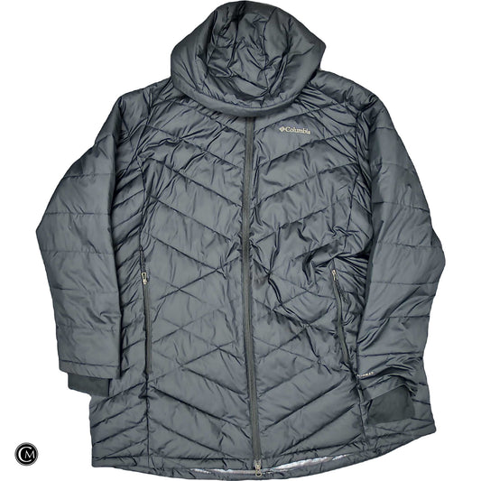 Coat Puffer & Quilted By Columbia In Black, Size: 2x image 1