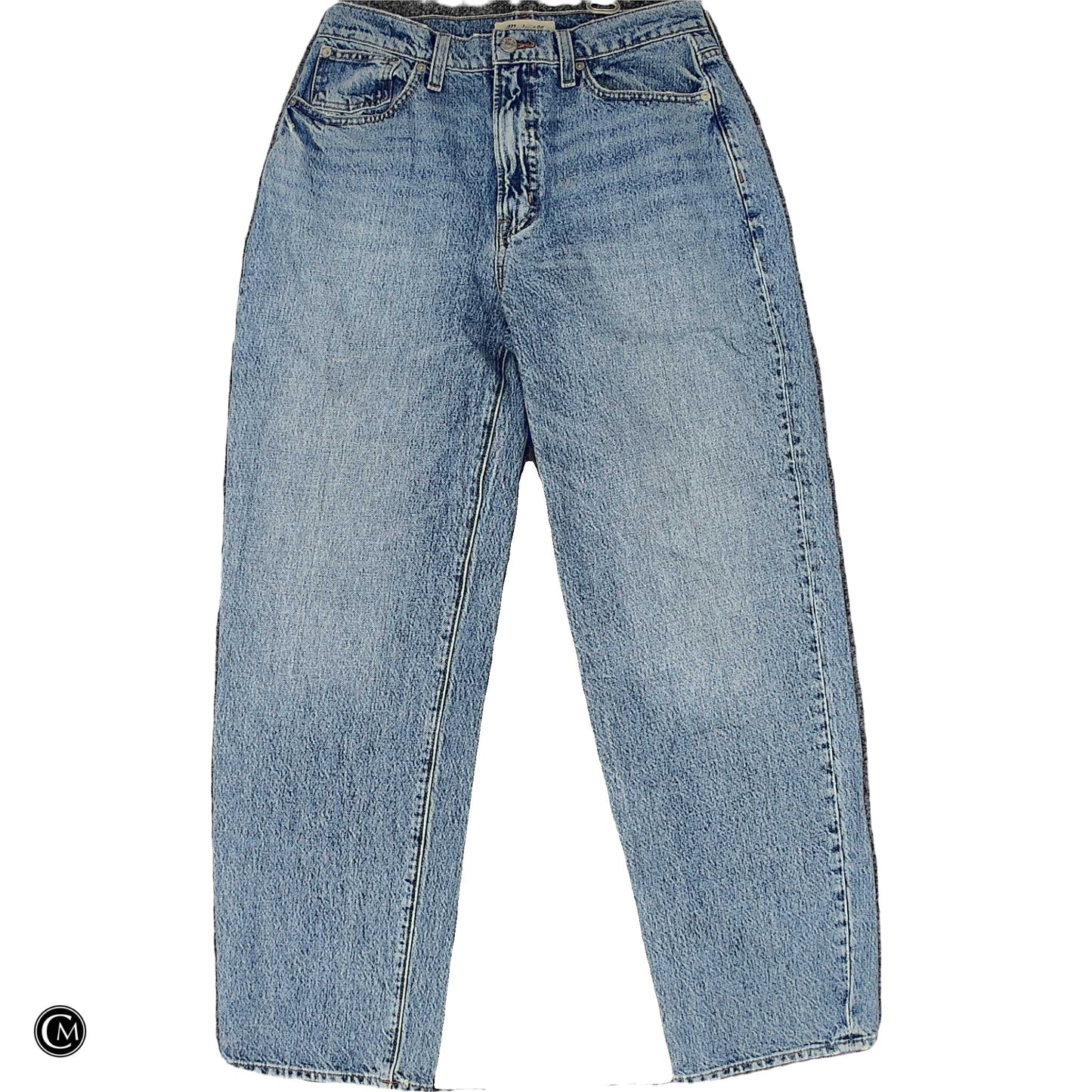 Jeans Straight By Madewell In Blue Denim, Size: 6 image 1