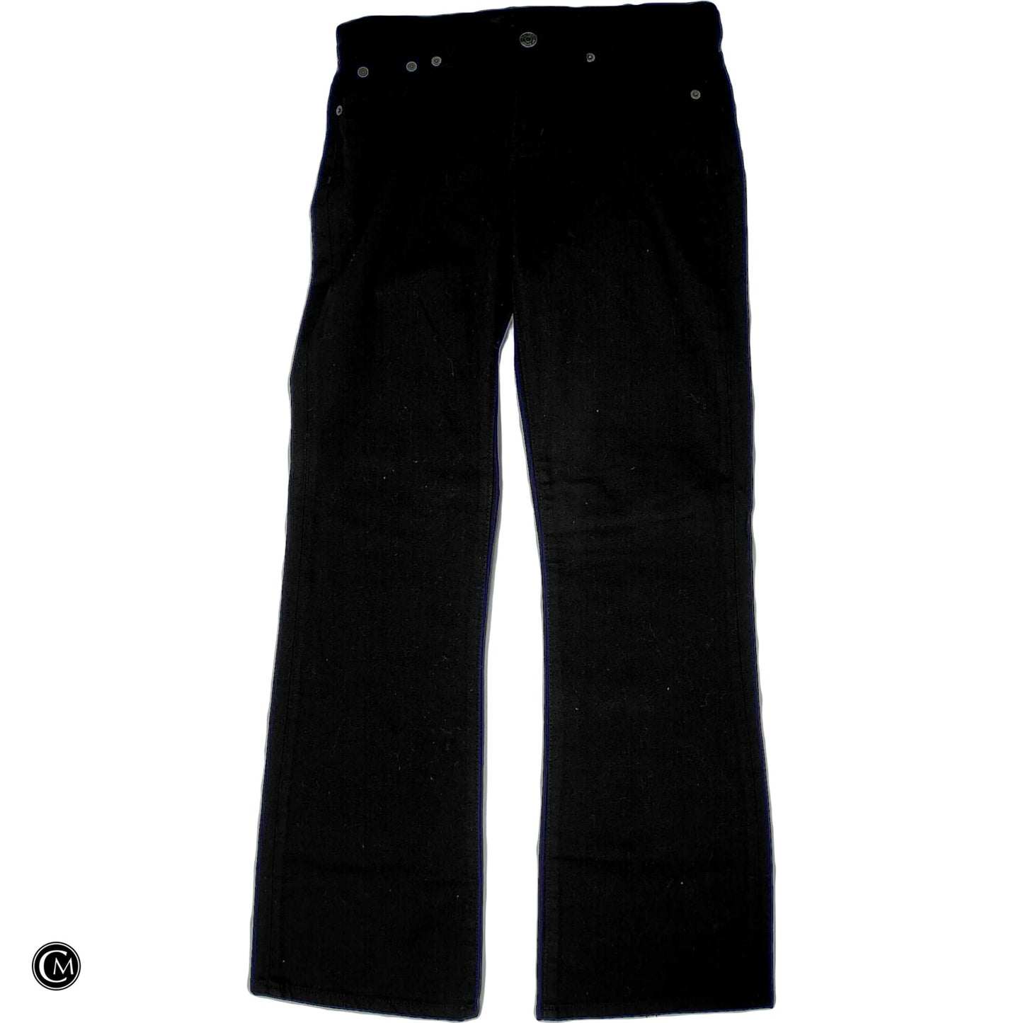 Jeans Flared By Lauren Jeans Co In Black Denim, Size: 2p image 1