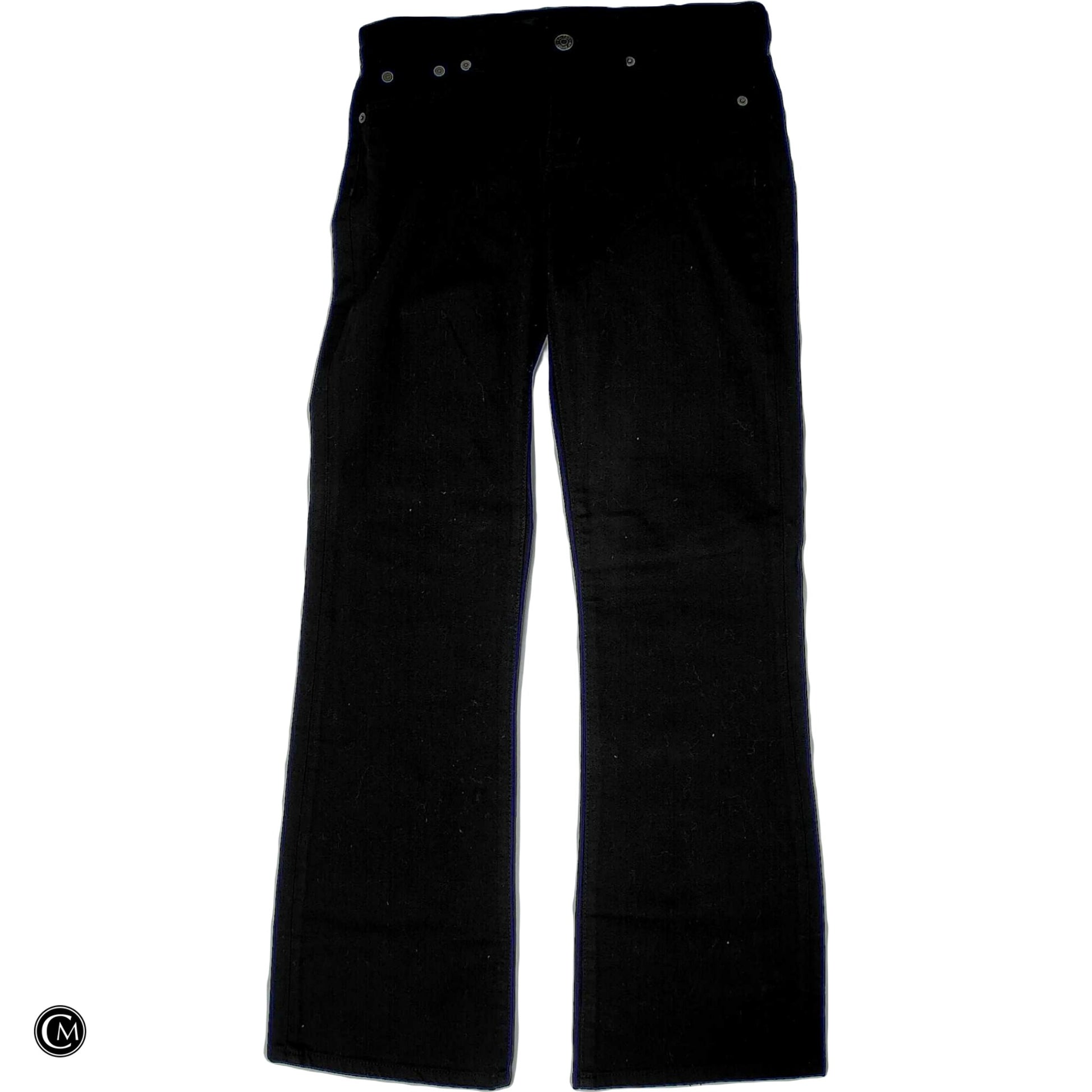 Jeans Flared By Lauren Jeans Co In Black Denim, Size: 2p image 1