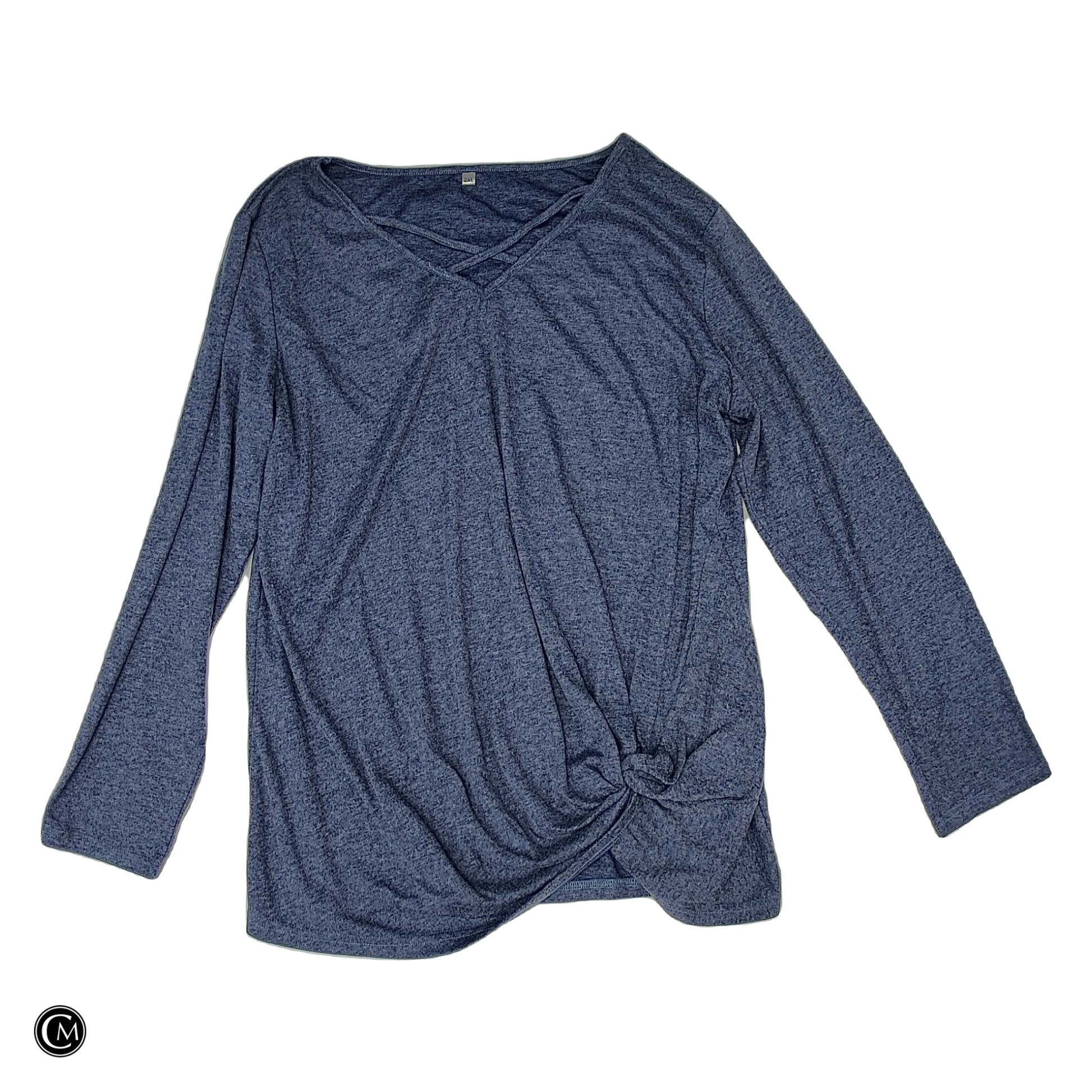 Top Ls By Clothes Mentor In Blue, Size: 2x image 1