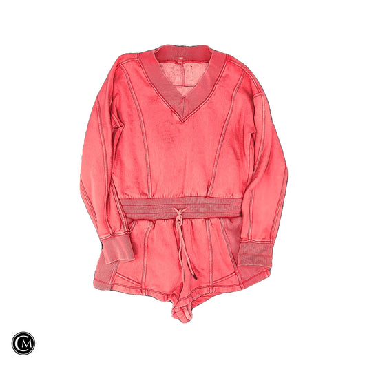 Romper By Free People In Pink, Size: Xs image 1