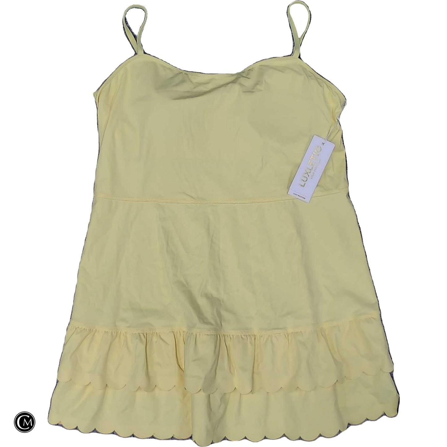 Dress Designer By Lilly Pulitzer In Yellow, Size: Xl image 1