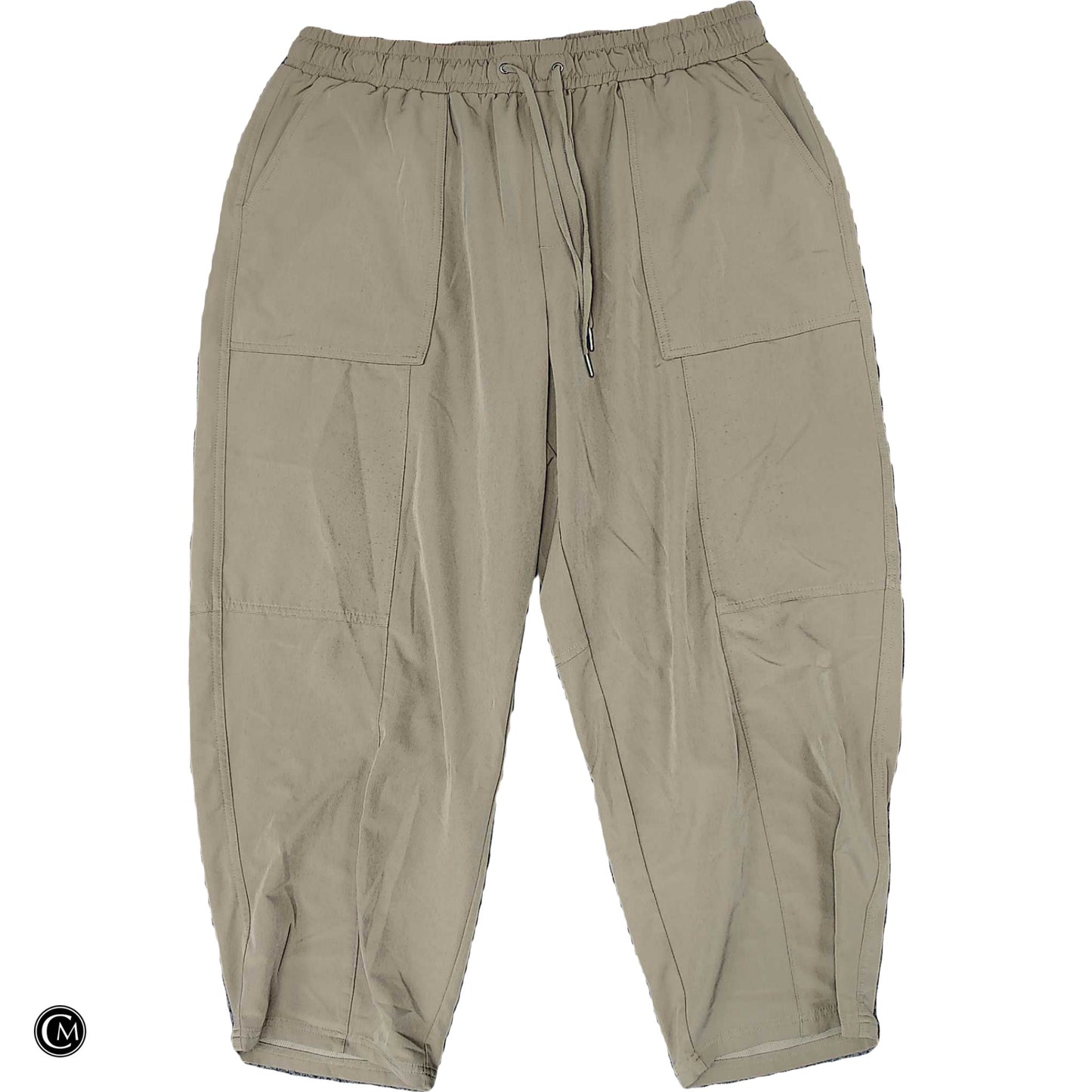 Athletic Pants By Mondetta In Beige, Size: 1x image 1