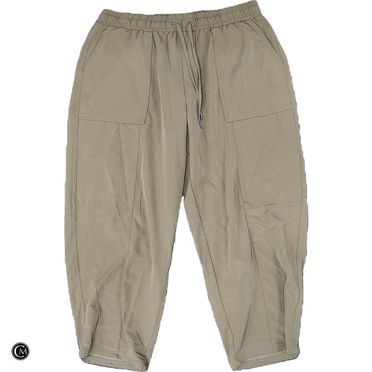 Athletic Pants By Mondetta In Beige, Size: 1x image 1