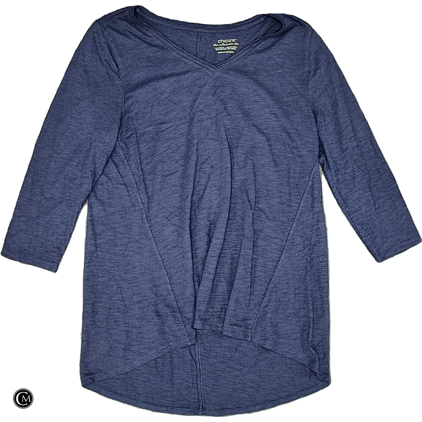 Top Ls Basic By Chicos In Navy, Size: M image 1