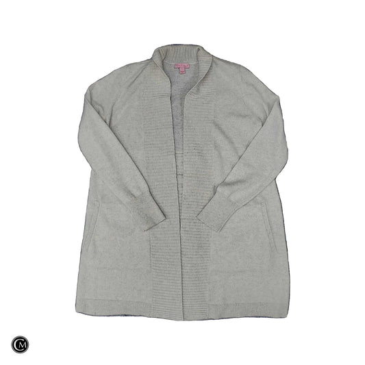 Sweater Cardigan Designer By Lilly Pulitzer In Cream, Size: S image 1