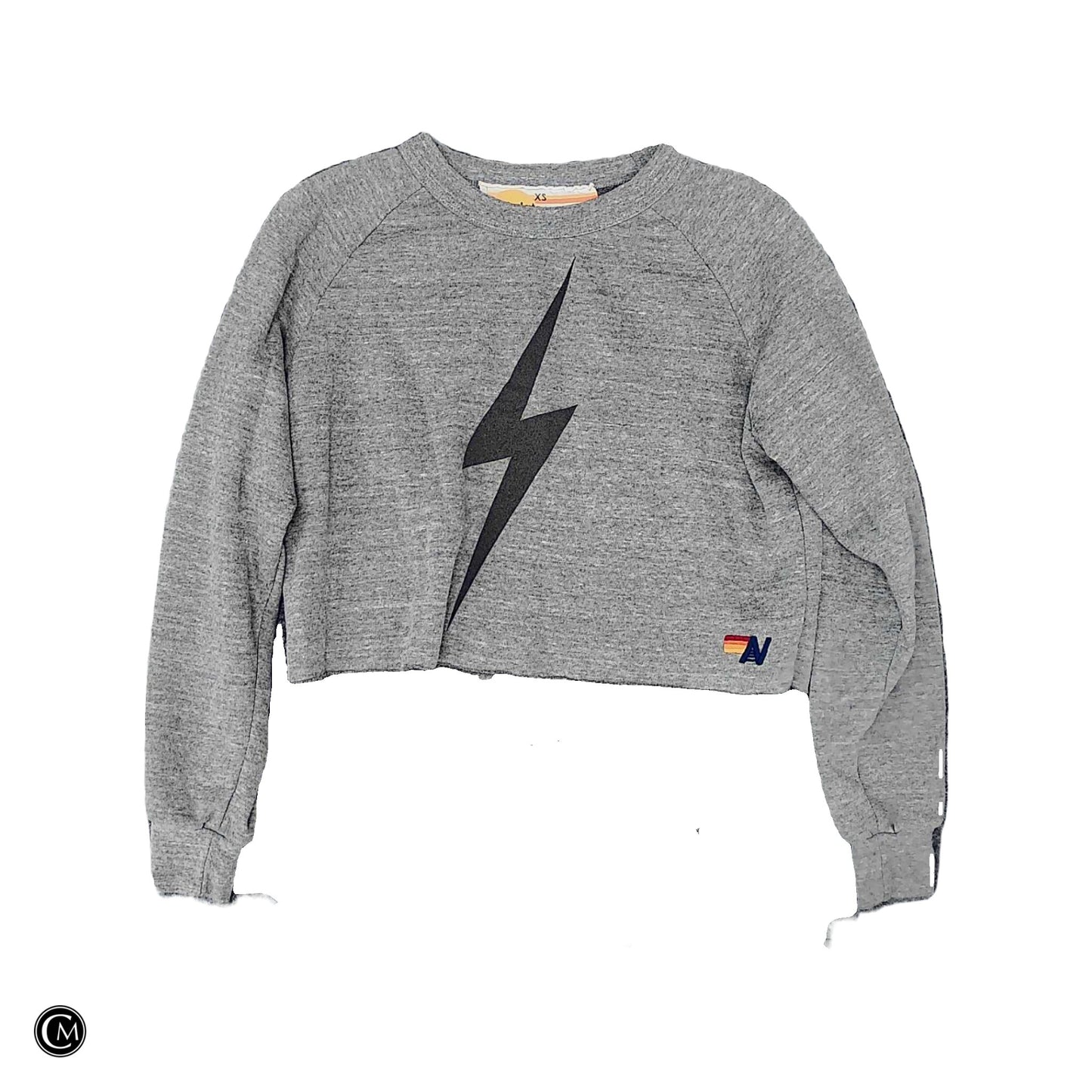 Sweatshirt Collar By Cma In Grey, Size: Xs image 1