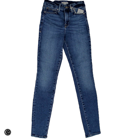 Jeans Skinny By Good American In Blue Denim, Size: 0 image 1