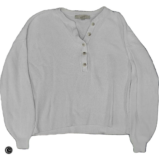 Top Ls By Loft In White, Size: M image 1