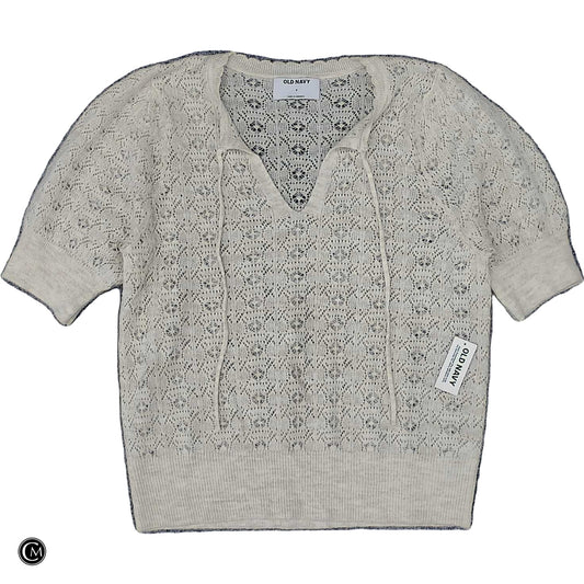 Sweater Ss By Old Navy In Cream, Size: S image 1