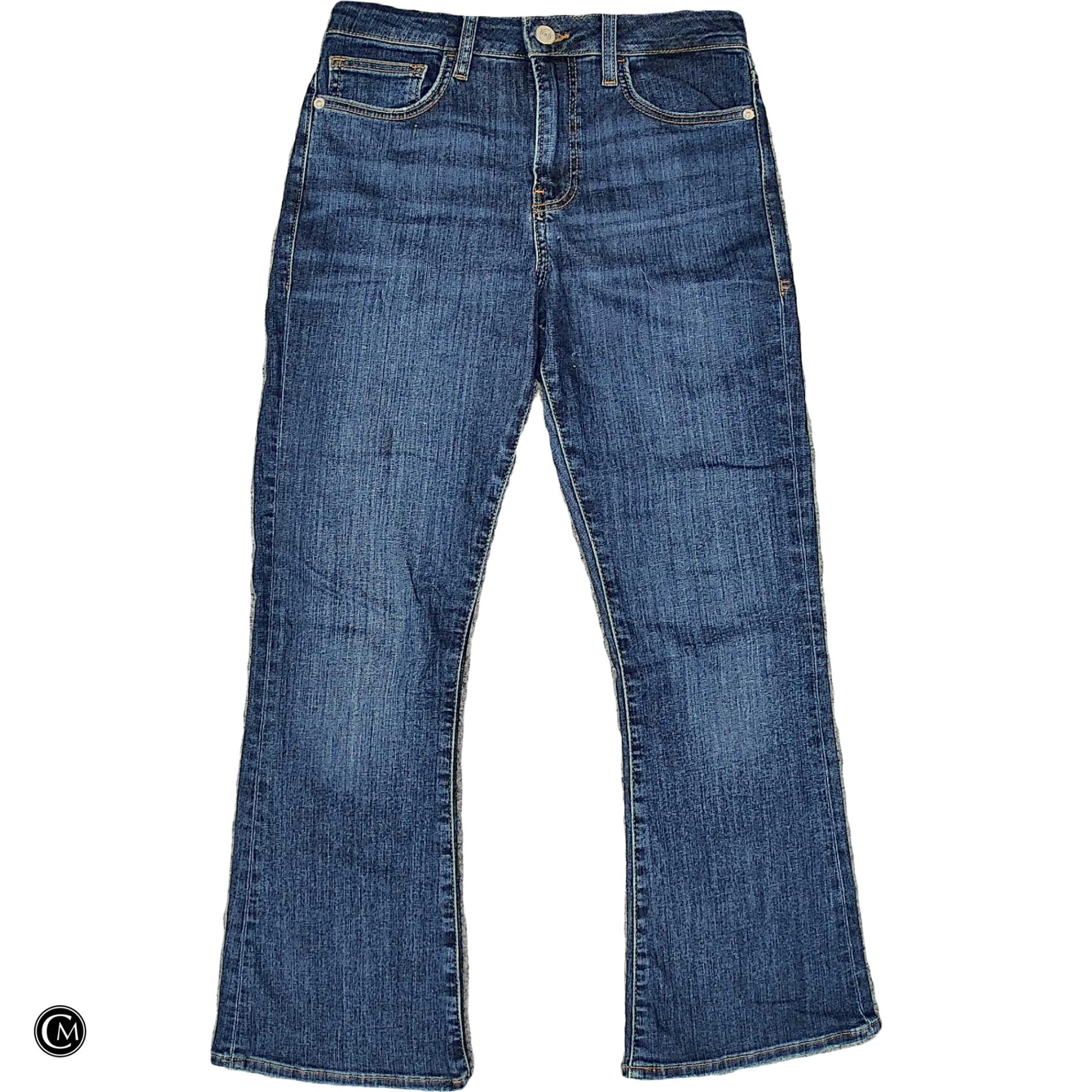 Jeans Boot Cut By Frame In Blue Denim, Size: 4 image 1