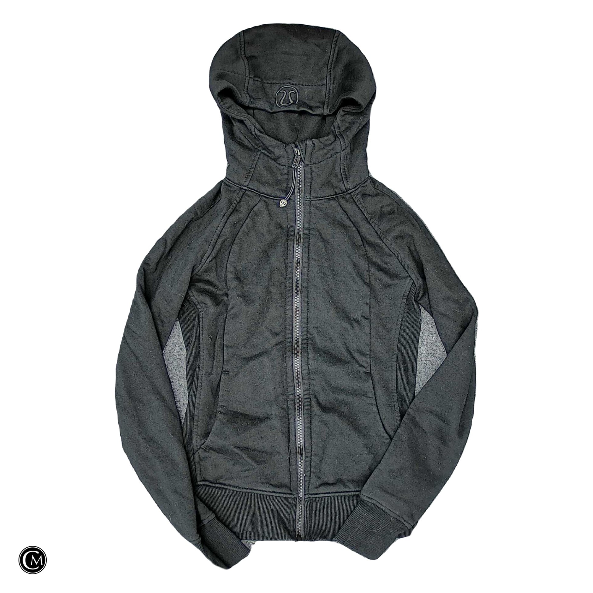 Athletic Jacket By Lululemon In Black, Size: S image 1