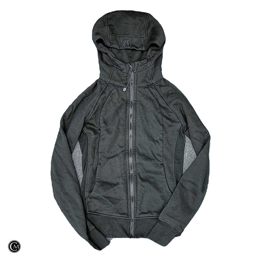 Athletic Jacket By Lululemon In Black, Size: S image 1