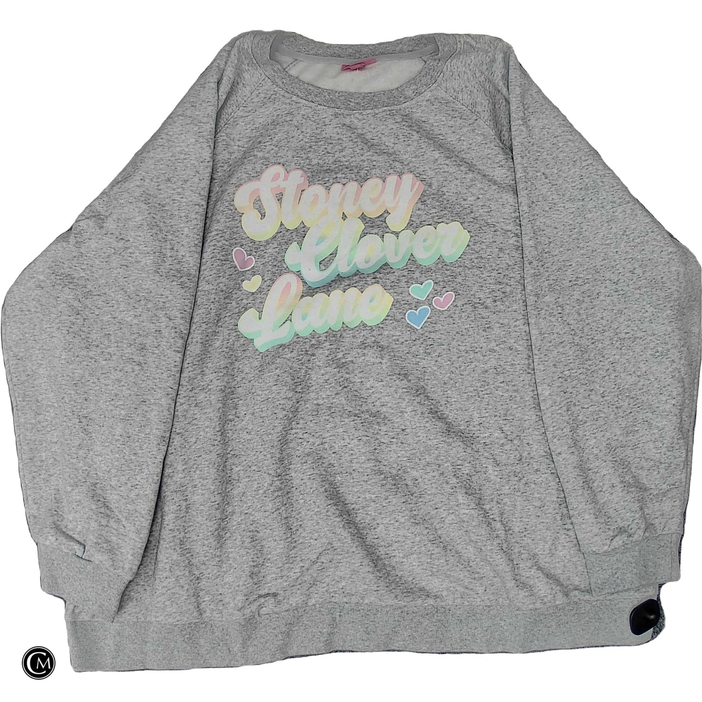 Sweatshirt Crewneck By Target-Designer In Grey, Size: 4x image 1