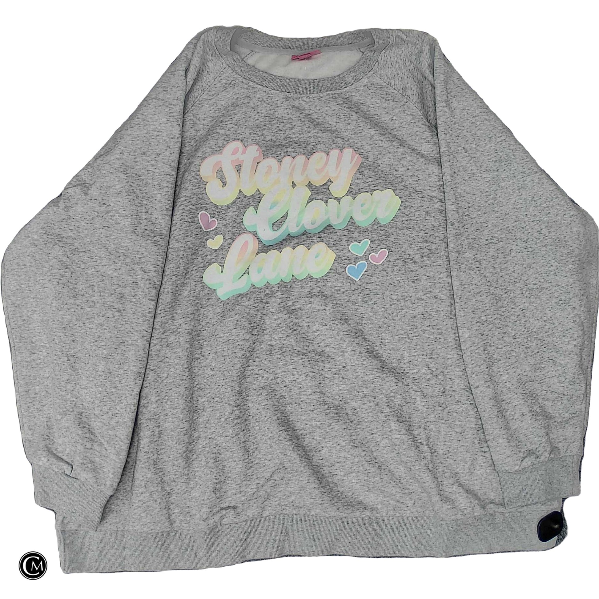 Sweatshirt Crewneck By Target-Designer In Grey, Size: 4x image 1