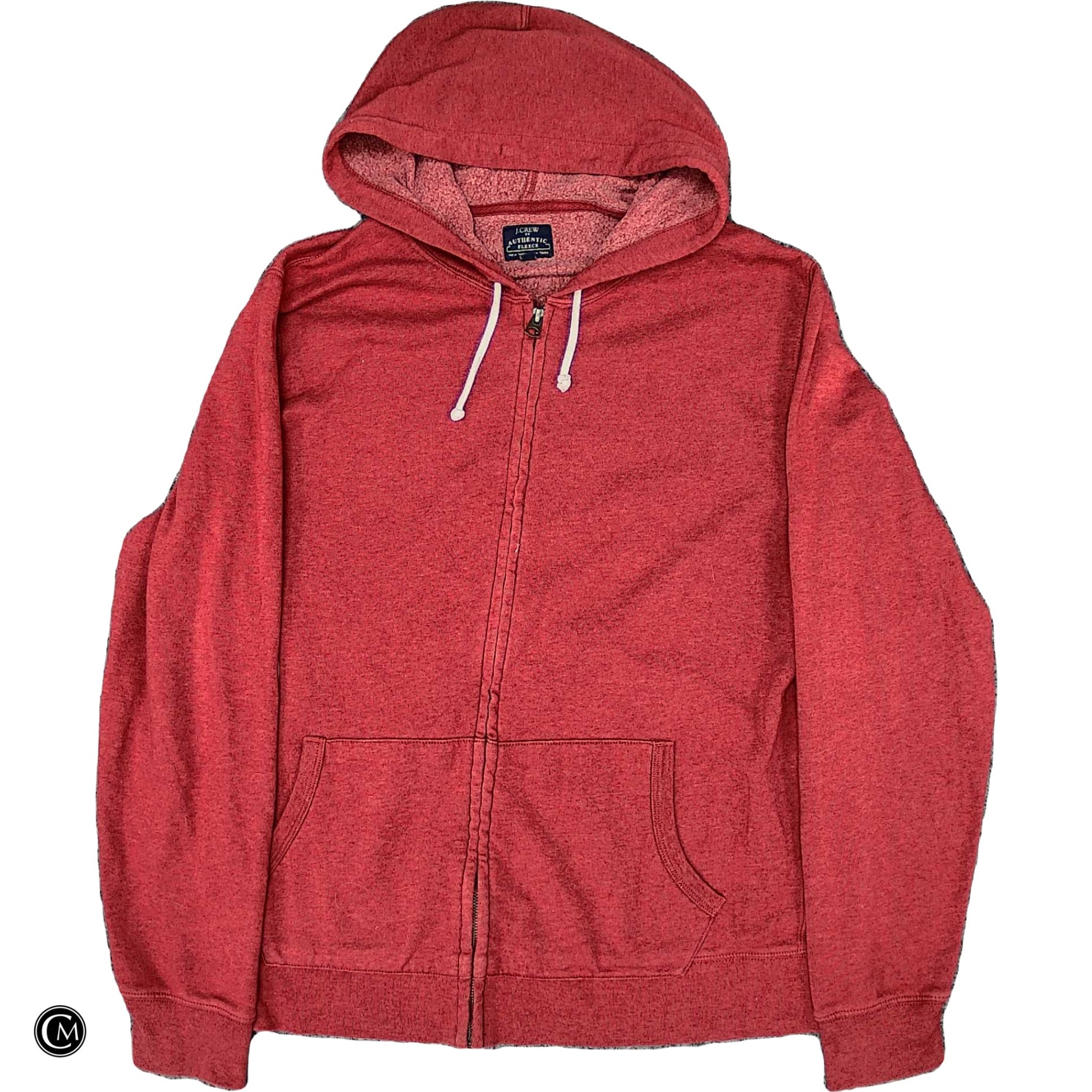Jacket Fleece By J. Crew In Red, Size: Xl image 1