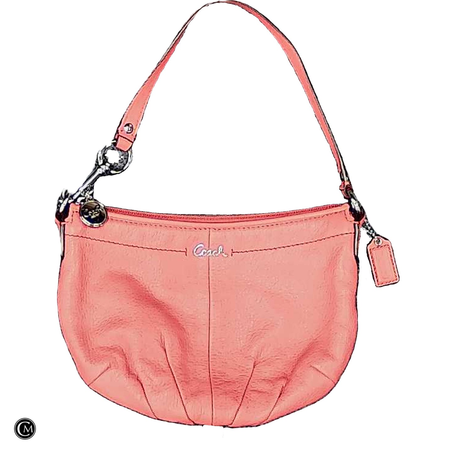 Handbag Designer By Coach In Pink, Size: Small image 1