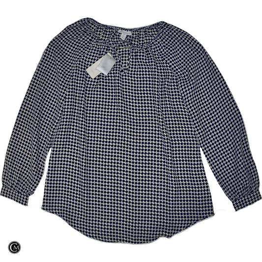 Top Ls By Charter Club In Black & White, Size: S image 1