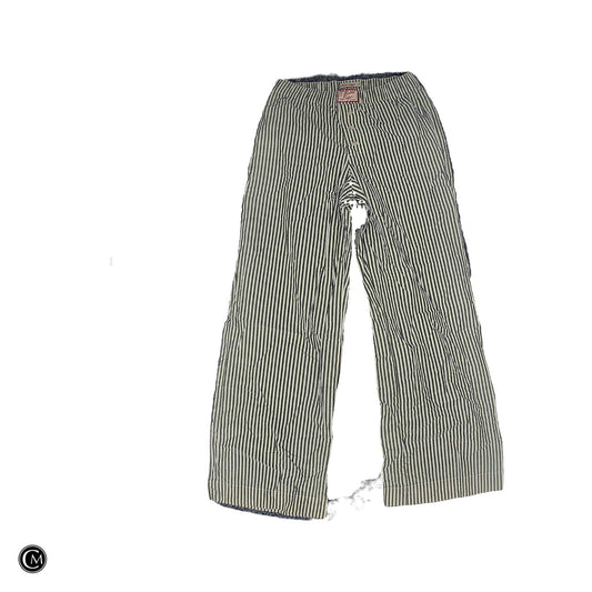 Pants Wide Leg By Marine Layer In Striped Pattern, Size: 0 image 1