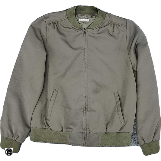 Jacket Other By Clothes Mentor In Green, Size: M image 1
