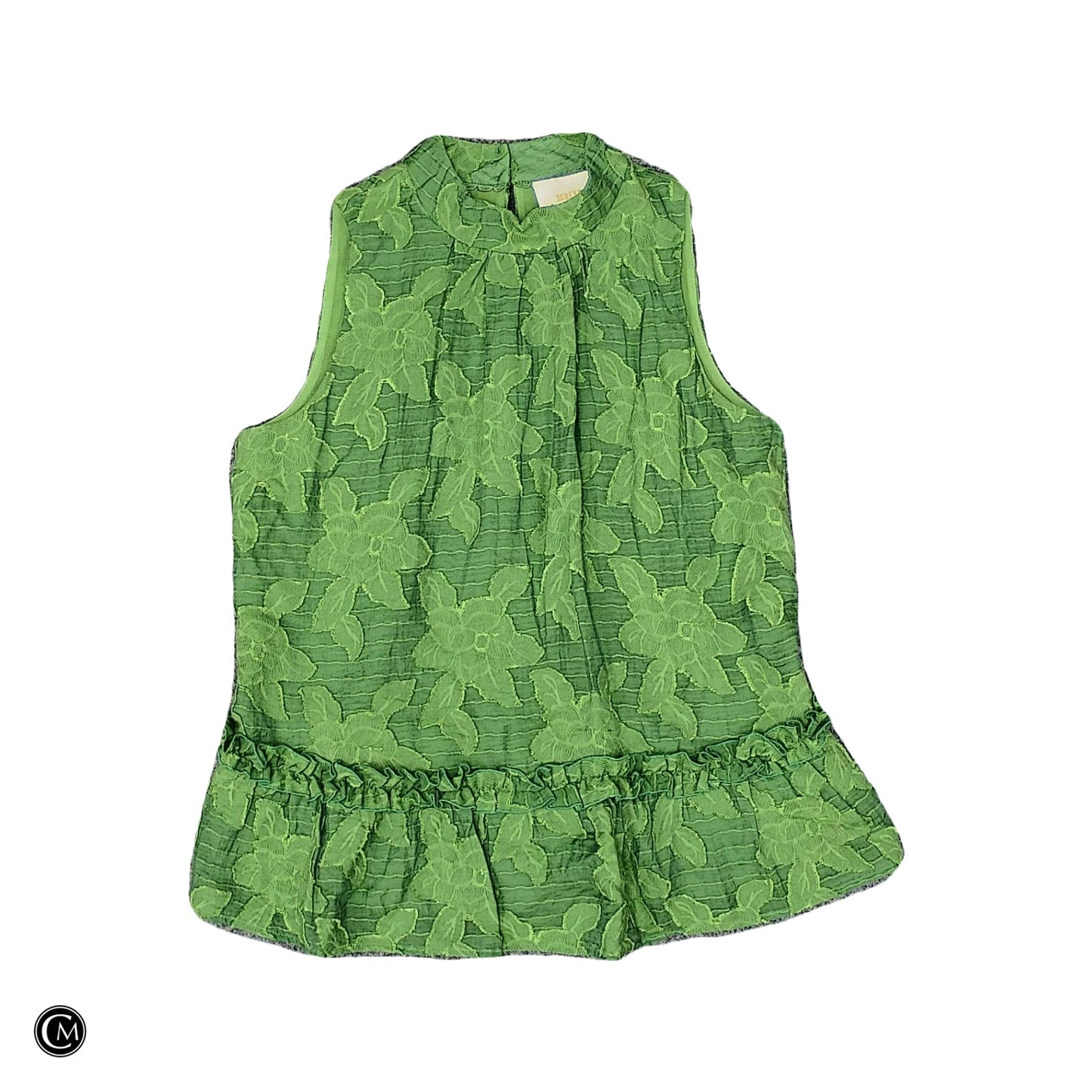 Top Sleeveless By Maeve In Green, Size: Xs image 1