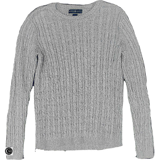 Sweater By Karen Scott In Grey, Size: M image 1