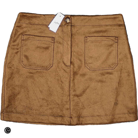 Skirt Mini & Short By Loft In Brown, Size: L image 1