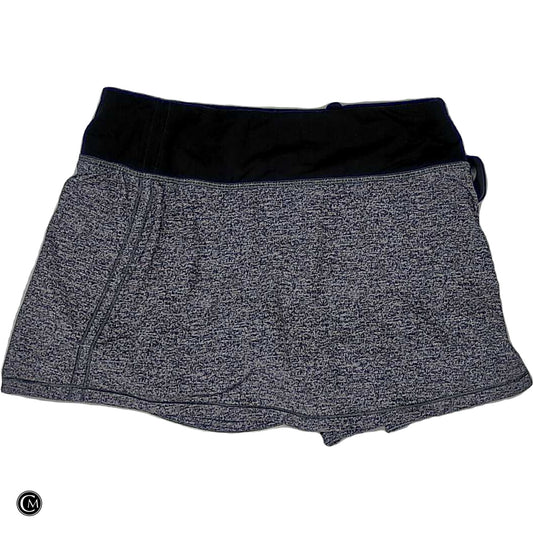 Athletic Skort By Lululemon In Grey, Size: S image 1
