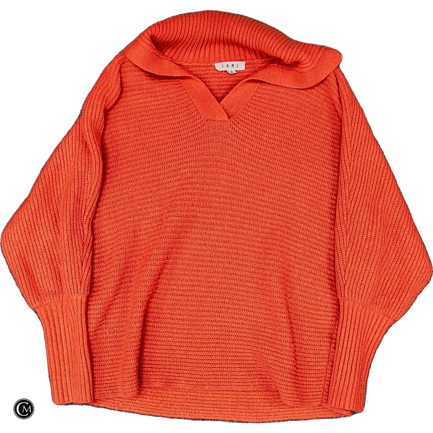 Sweater By Thml In Orange, Size: M image 1