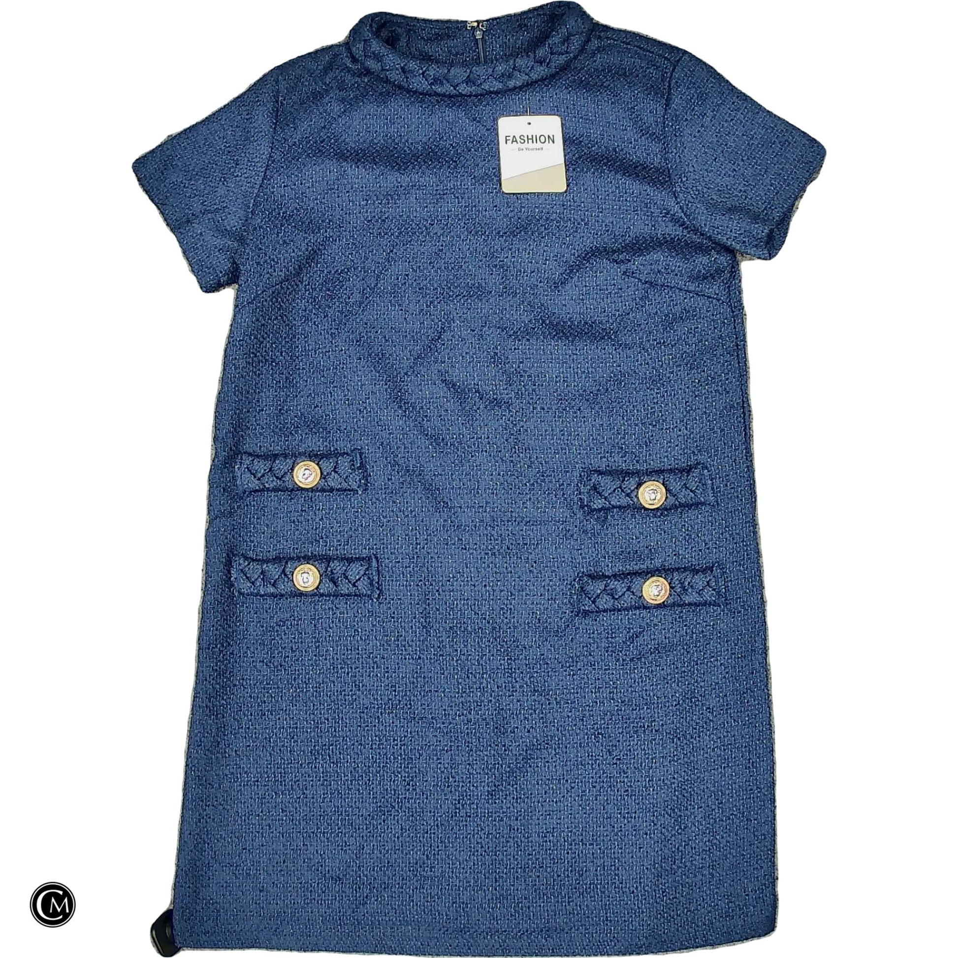 Dress Work By Clothes Mentor In Blue, Size: S image 1