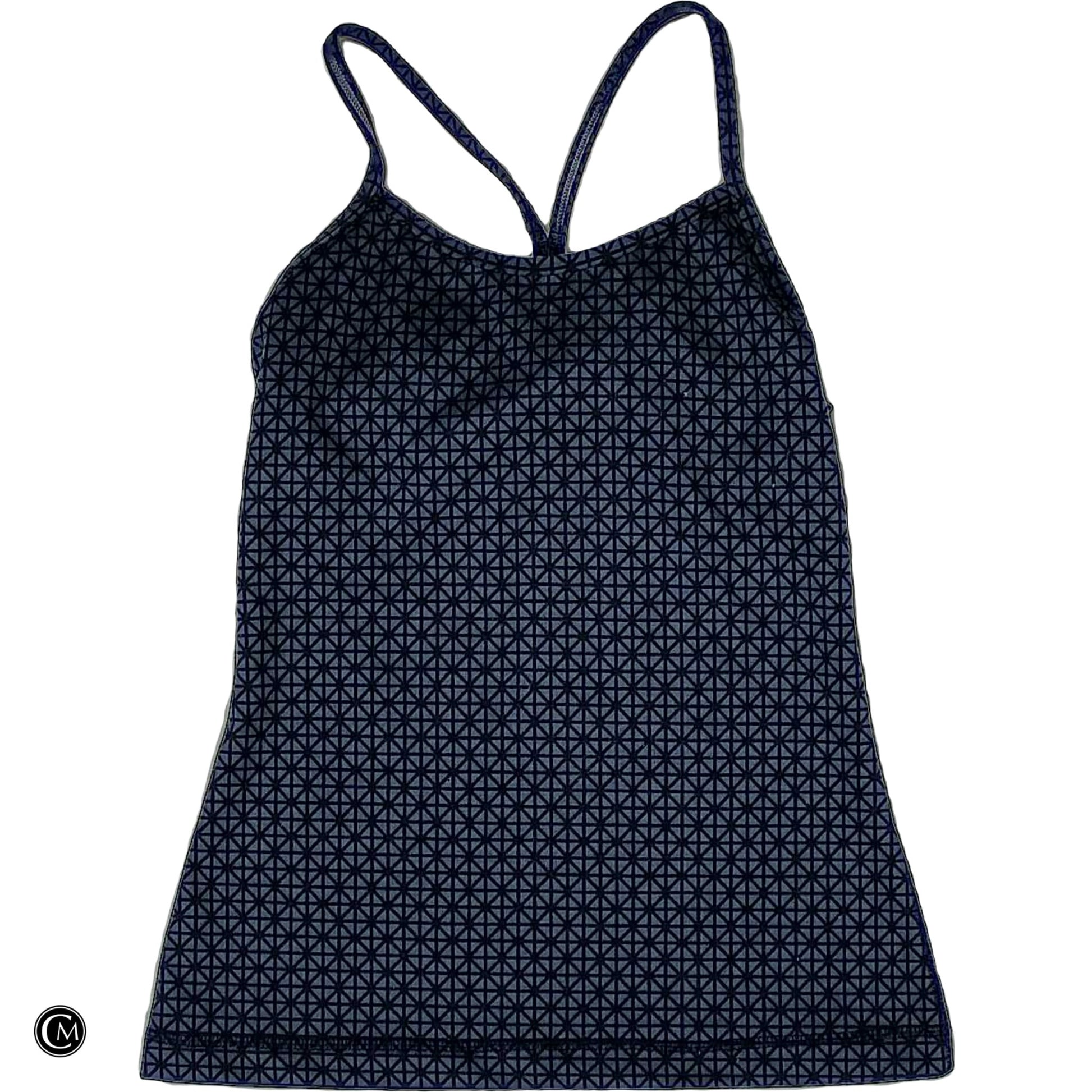 Athletic Tank Top By Lululemon In Navy, Size: S image 1