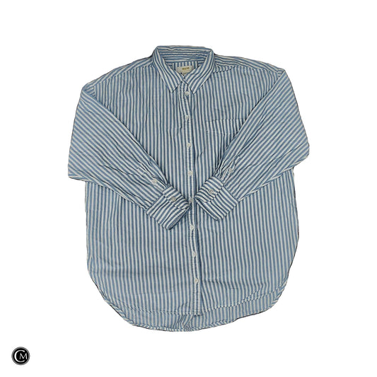 Top Ls By Maeve In Blue & White, Size: M image 1