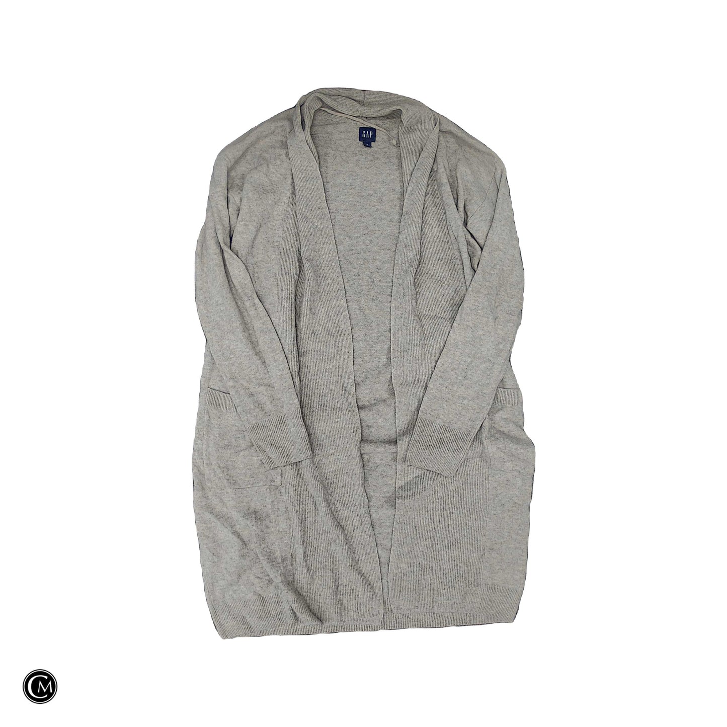 Sweater Cardigan By Gap In Beige, Size: M image 1