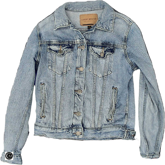 Jacket Denim By Lucky Brand In Blue Denim, Size: Sp image 1
