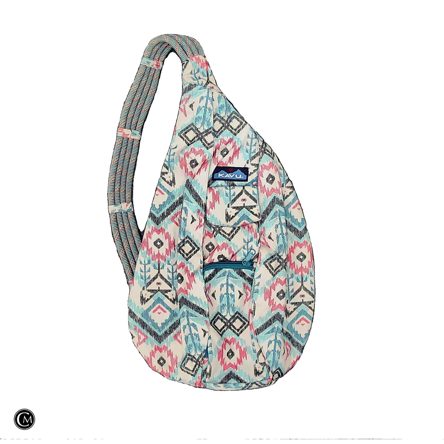 Backpack By Kavu In Blue & Pink, Size: Medium image 1