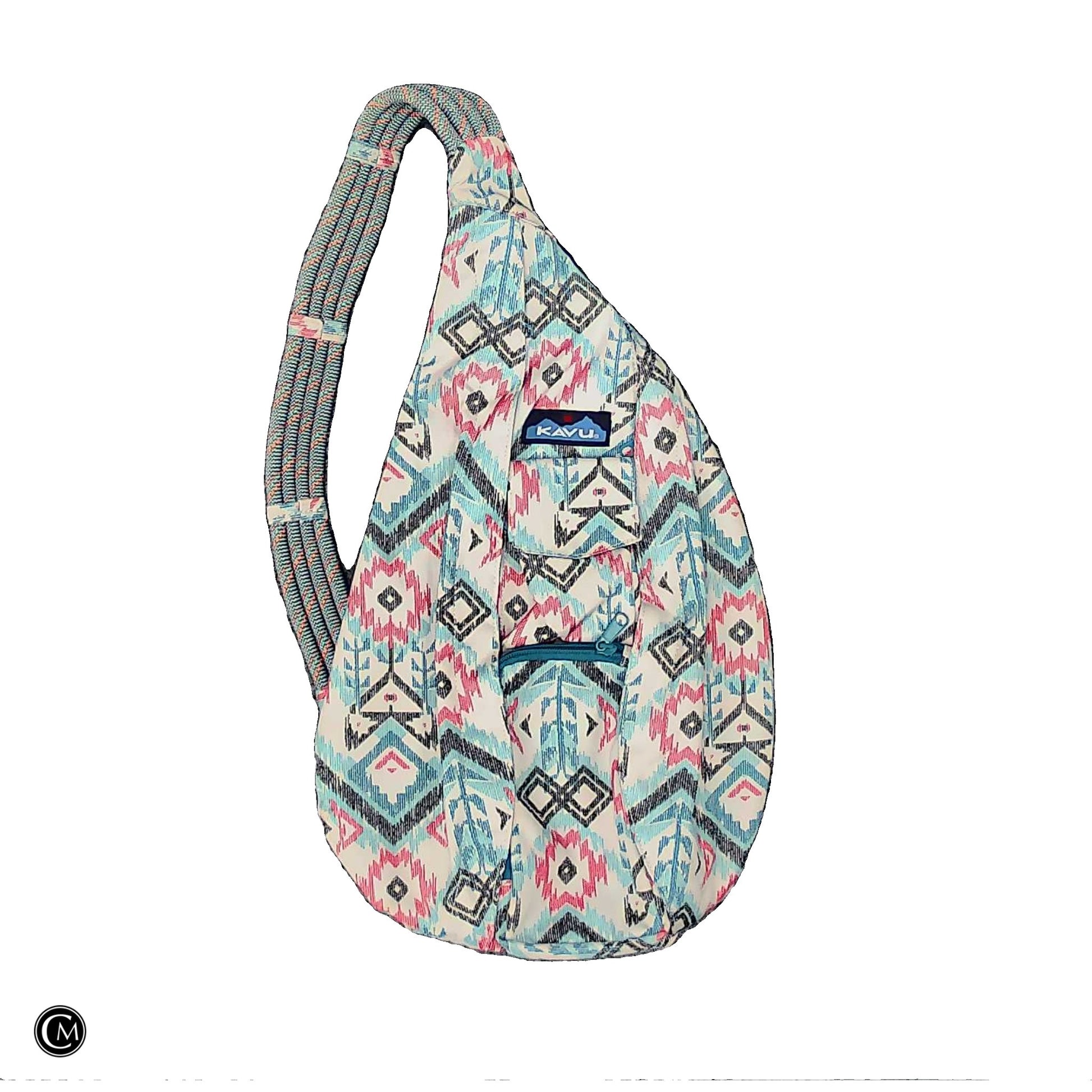 Backpack By Kavu In Blue & Pink, Size: Medium image 1