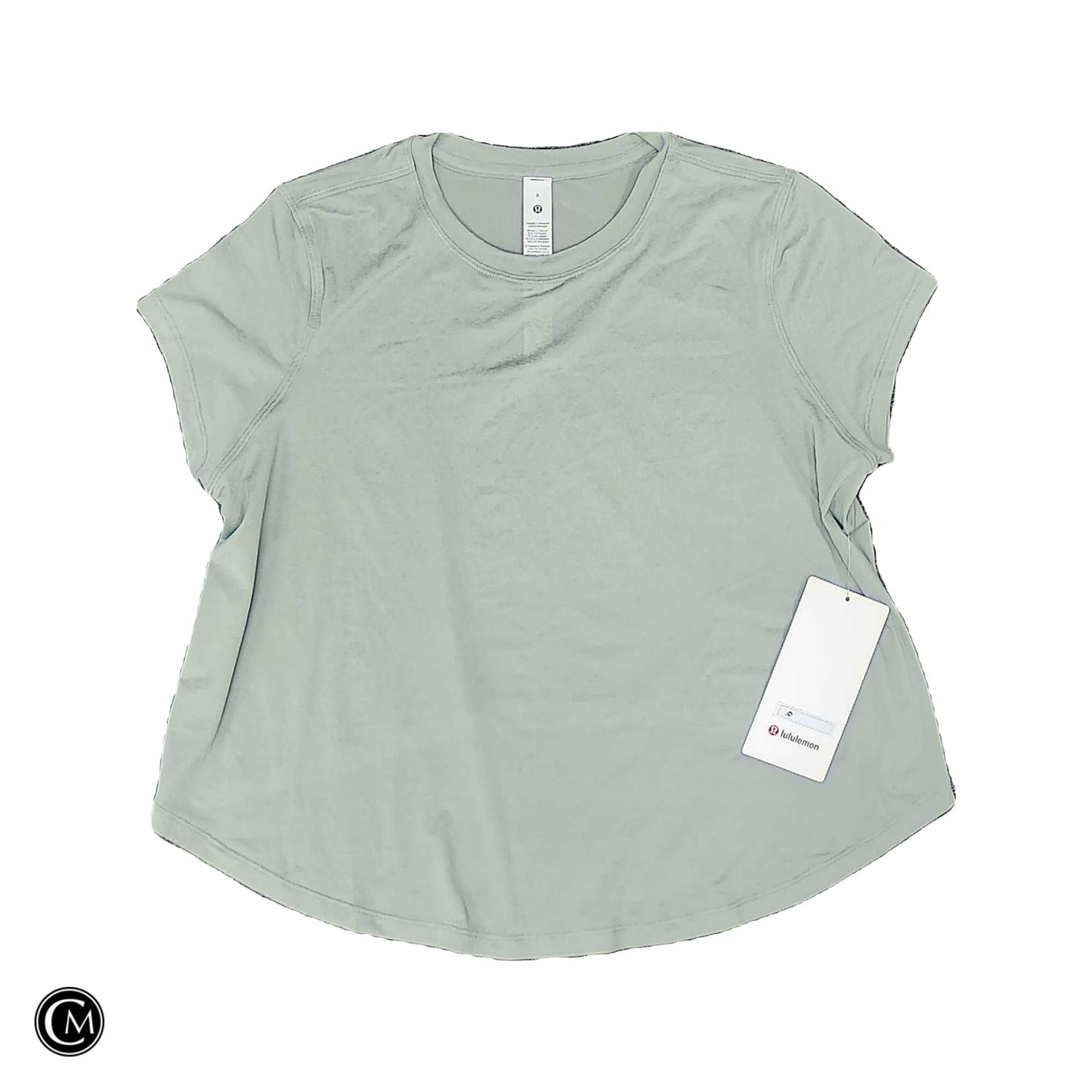 Athletic Top Ss By Lululemon In Green, Size: M image 1