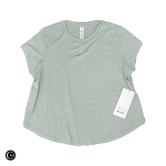 Athletic Top Ss By Lululemon In Green, Size: M image 1