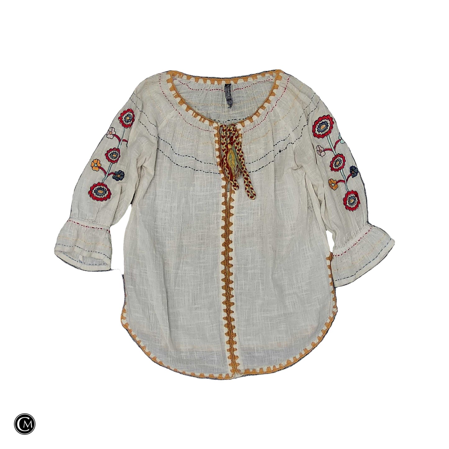 Top Ls By Cmc In Cream, Size: Xs image 1