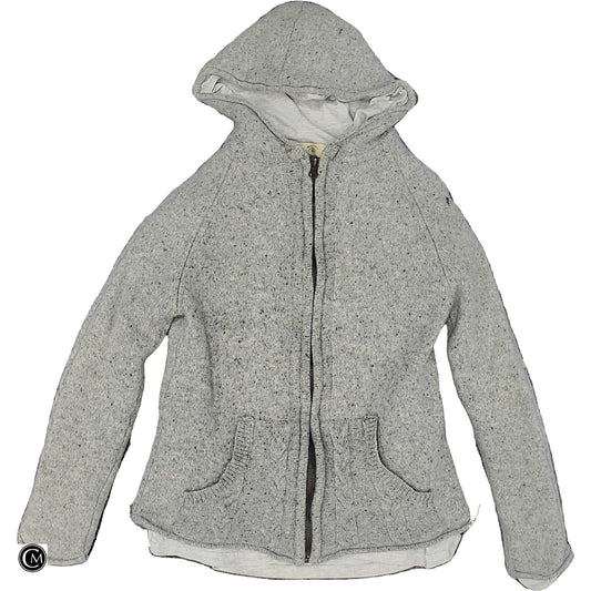 Jacket Fleece By Clothes Mentor In Grey, Size: M image 1